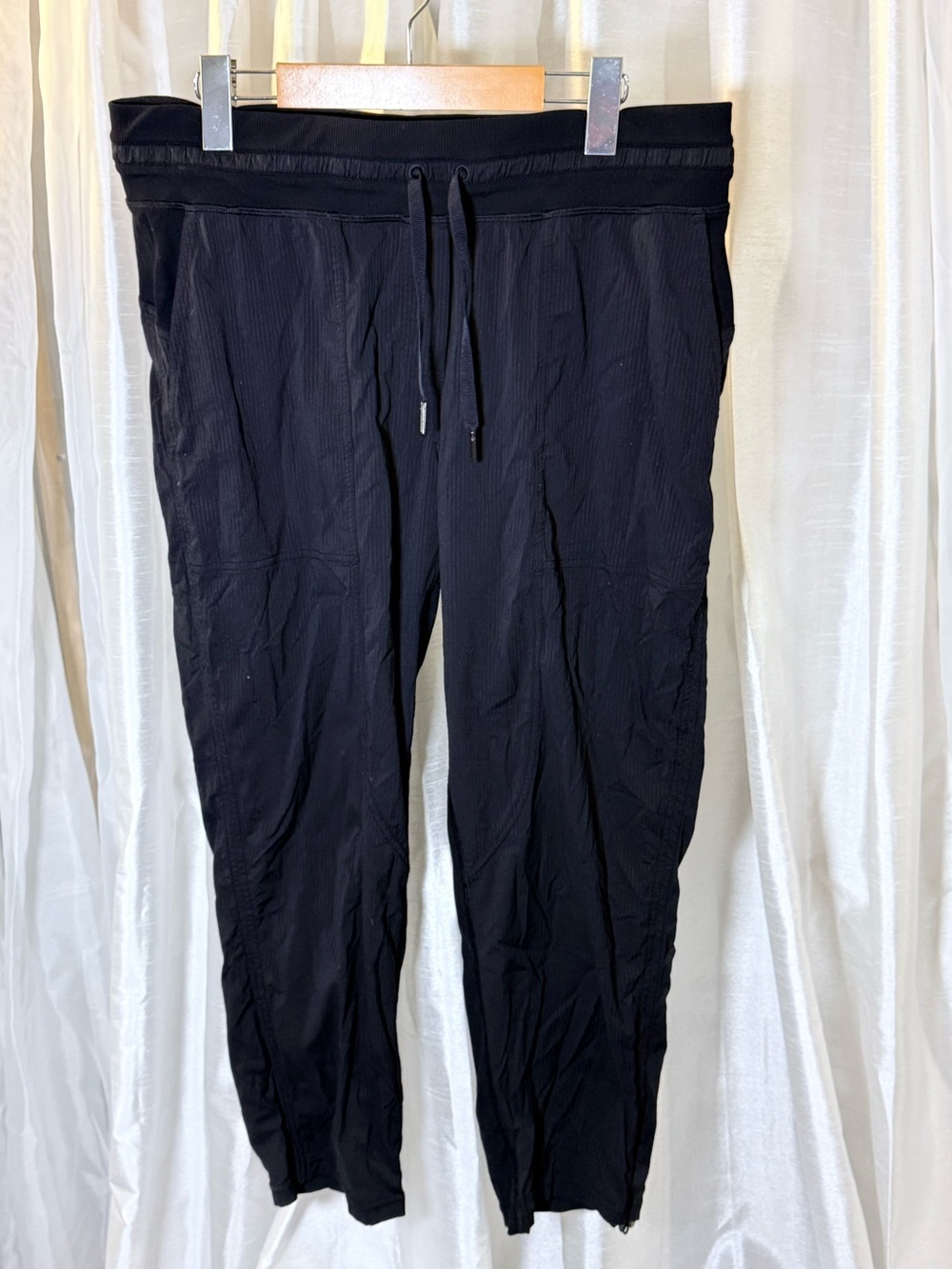 lululemon athletica Black Drawstring Jogger Pants